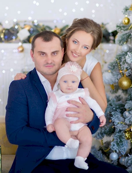 фотосессия семьи с малышкой